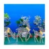 Christmas Deer Decoration Outdoor With Light Deer Family, 3-Piece Set Reindeer For Yard Patio Lawn Garden Party Decor