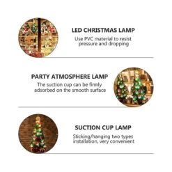 Christmas Decorative Lights Christmas Modeling Lights Atmosphere Lights Window Lights String Small