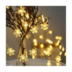 96 Led Snowflake String Lights Snow Fairy Garland Decoration For Christmas Halloween New Year Home Decor Eu Plug-c 7 96 Led Snowflake String Lights Snow Fairy Garland Decoration For Christmas Halloween New Year Home Decor Eu Plug-c -Schmidt Butik 1014498624 max