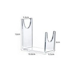 2 Pcs Acrylic Stand For Clear Stand,sword Holder,sturdy Horn Stand Christmas Home Office Decor