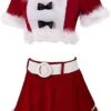 Maid Costume Plus Size Ladies' Christmas Skirt Suits Dresses Maid Costume For Women XL