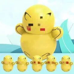 Cartoon Wobbler Toy - Stress Relief Desktop Ornaments - Bright Colors - Christmas Birthday Gift