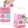 2024 Electronic Money Box With Password, Mini Atm Safe Box For Kids, Christmas Birthday Gift For Boys And Girls (pink)