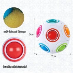 Magic Rainbow Puzzle Ball - Fidget Ball Jigsaw Puzzle Game - Brain TeaserFor Boys And Girls Ages 3 And Up - Birthday Party Christmas Easter Gift Sto 7 Magic Rainbow Puzzle Ball - Fidget Ball Jigsaw Puzzle Game - Brain TeaserFor Boys And Girls Ages 3 And Up - Birthday Party Christmas Easter Gift Sto -Schmidt Butik 1070080829 max