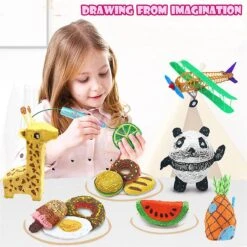 3d Pen Cryogenic Printing Pen For Children Christmas Birthday Gift Painting And Entertainment Blue -Schmidt Butik 1073643533 max