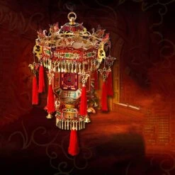 3d Metal Three-dimensional Puzzle Palace Lantern Model Jigsaw Diy Assembled Education Toys Adult Children Christmas Gift -Schmidt Butik 1078824694 max