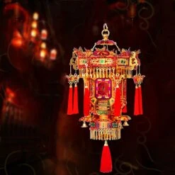 3d Metal Three-dimensional Puzzle Palace Lantern Model Jigsaw Diy Assembled Education Toys Adult Children Christmas Gift -Schmidt Butik 1078824755 max