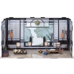 Diy Wooden Dollhouse Casa Miniature With Furniture Kit Movie Scene Tea Room Doll Houses Assemble Toy Children Christmas Gift -Schmidt Butik 1078831759 max