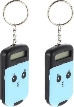 Kids Mini Calculator Portable Pocket Candy Color Electronic Calculator With Key Ring Gifts For Children Students Christmas Birthday Party Favors (blac -Schmidt Butik 1080512292 max