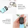 Kids Mini Calculator Portable Pocket Candy Color Electronic Calculator With Key Ring Gifts For Children Students Christmas Birthday Party Favors (blac