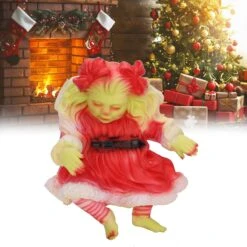 Grinch Christmas Simulated Cartoon Doll Latex Baby Toy For Kid Toddler Boys Girls Gift Decorationgirl Doll -Schmidt Butik 1084034884 max