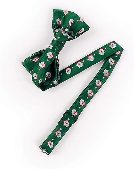 Christmas Bow Tie Festive Themed Pattern Jacquard Woven Christmas Party Pre-tie Bow Tie 1 Christmas Bow Tie Festive Themed Pattern Jacquard Woven Christmas Party Pre-tie Bow Tie