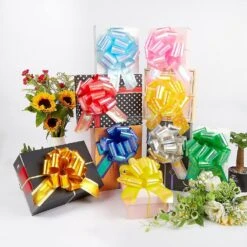 Pull Bows For Gifts Wrapping Ribbons And Bows Christmas Big Red Bow Gift Baskets -Schmidt Butik 1089431912 max