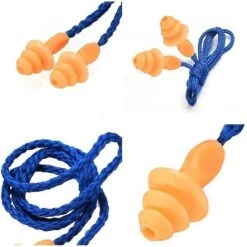 5pcs Authentic Soft Silicone Corded Ear Plugs Noise Reduction Christmas Tree Earplugs Protective Ea Very Good -Schmidt Butik 1092292106 max