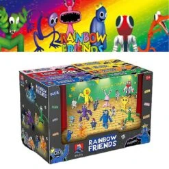 Kid's Roblox Rainbow Friends Building Blocks Figure Assemble Model Bricks Toys Gifts Box Set Children Christmas Presents H3607