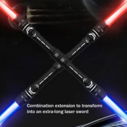 2pcs Led Retractable Light Sword With Sound For Christmas Children's Gift -Schmidt Butik 1114326539 max