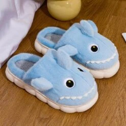 Cozy Christmas Shark Slippers - New Arrival Cute Shark Design Home Warm Slippers 36-37 -Schmidt Butik 1116466334 max