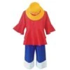 Halloween Christmas Monkey D. Luffy Cosplay Pirate Stråhat Kostume Sæt One Piece Anime Manga Voksne Halloween Fancy Dress Up Suit XL