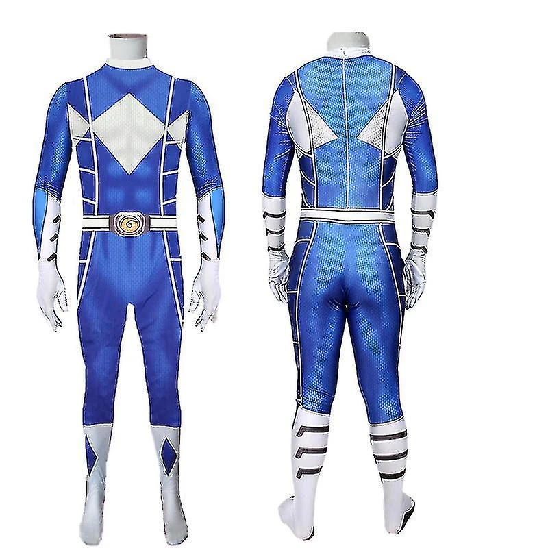 Halloween Christmas Halloween Anime Power Rangers Rangers Tights Cosplay Performance Costume Red 2 Halloween Christmas Halloween Anime Power Rangers Rangers Tights Cosplay Performance Costume Red - Billede 2