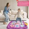 Dance Mat, Gifts Toys For 3-10 Year Old Girls, Dance Pad With 5 Game Modes, 5 Challenge Levels, Adjustable Volume Dance Pad With Led Lights, Christmas