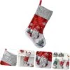 Christmas Socks Cartoon Socks Wall Hooks Decorative Mini Bags For Favors Party Favors