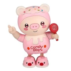 New Electronic Pet Pig Dancing Toy With Swinging Lights Music Cute Pig Baby Toy Christmas Gift Pink 9 New Electronic Pet Pig Dancing Toy With Swinging Lights Music Cute Pig Baby Toy Christmas Gift Pink -Schmidt Butik 1123936504 max