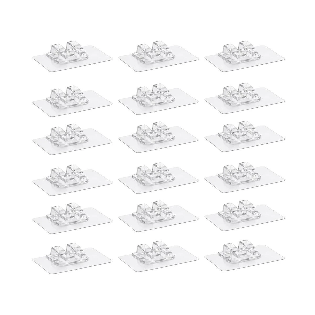 100pcs Hooks For Outdoor String Lights Waterproof For Patio Hanging Christmas Light Cable Cord Rope 3 100pcs Hooks For Outdoor String Lights Waterproof For Patio Hanging Christmas Light Cable Cord Rope - Billede 3