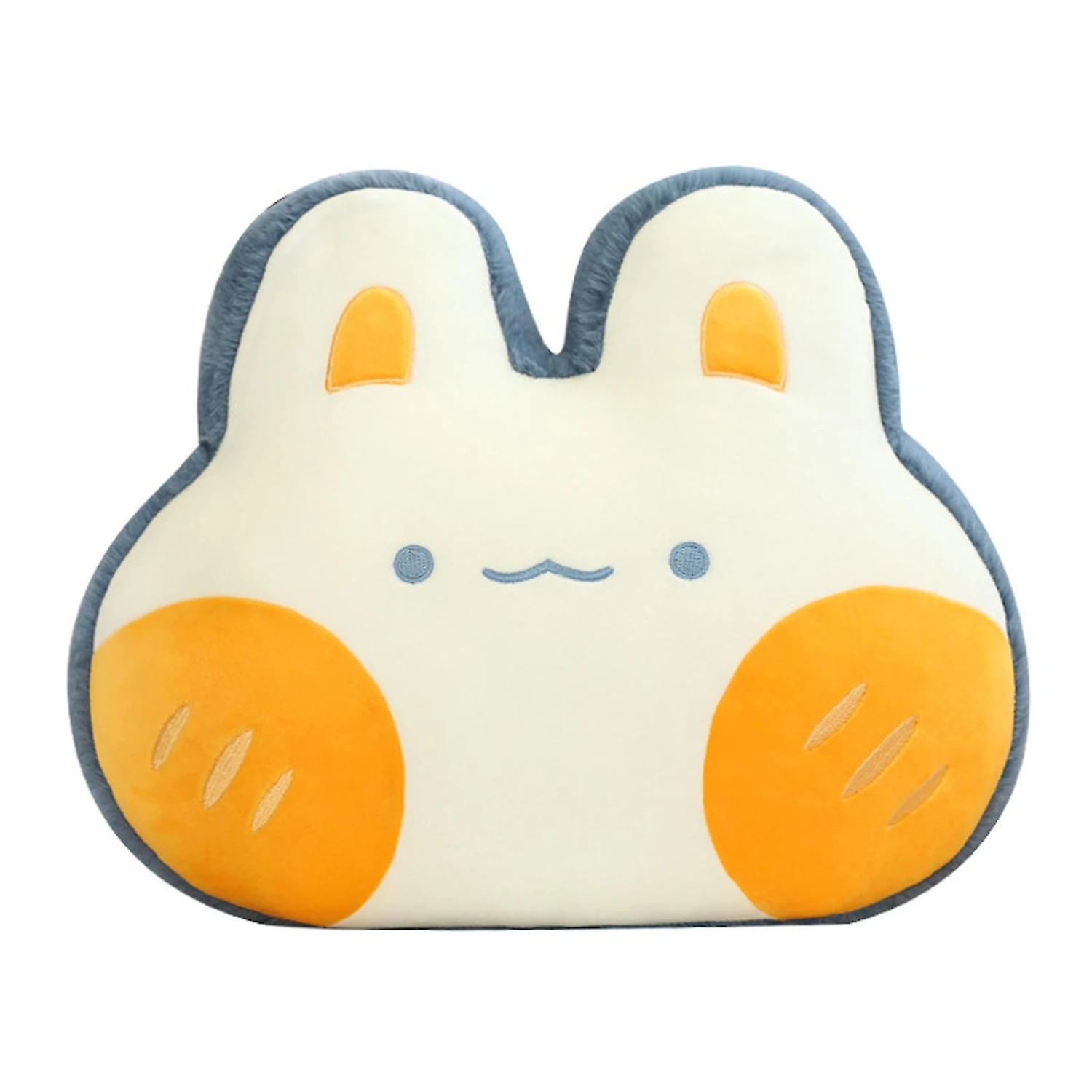 Haze Blue Rabbit Animal Shape Pillow Stuffed Cushion Toy For Kids Christmas Gift 40x30cm 2 Haze Blue Rabbit Animal Shape Pillow Stuffed Cushion Toy For Kids Christmas Gift 40x30cm - Billede 2