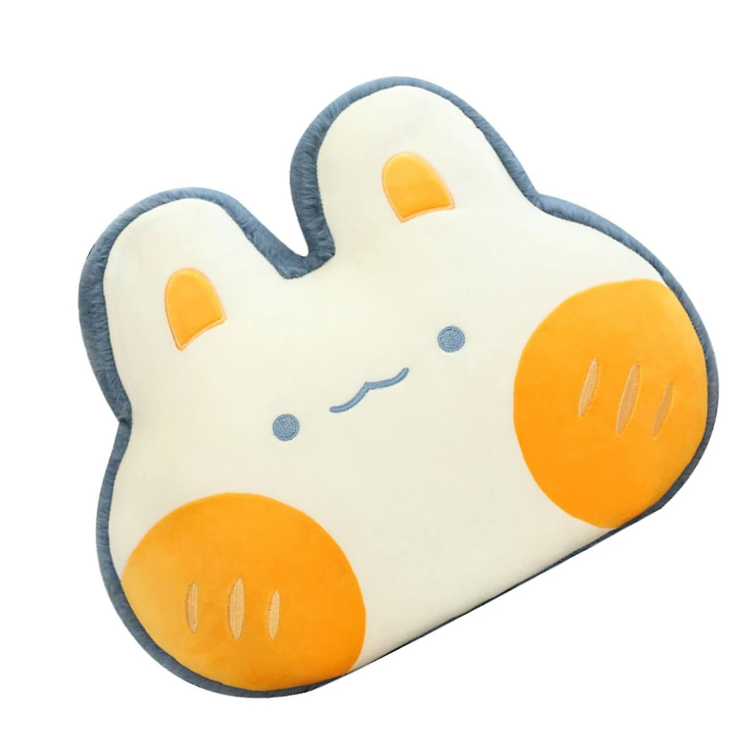 Haze Blue Rabbit Animal Shape Pillow Stuffed Cushion Toy For Kids Christmas Gift 40x30cm 5 Haze Blue Rabbit Animal Shape Pillow Stuffed Cushion Toy For Kids Christmas Gift 40x30cm - Billede 5