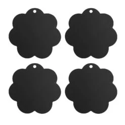 Christmas 4 Pc Electric Induct Hob Protector Mat 25cm Anti-slip Mat Silic Top Protector Cov -Schmidt Butik 1158943910 max