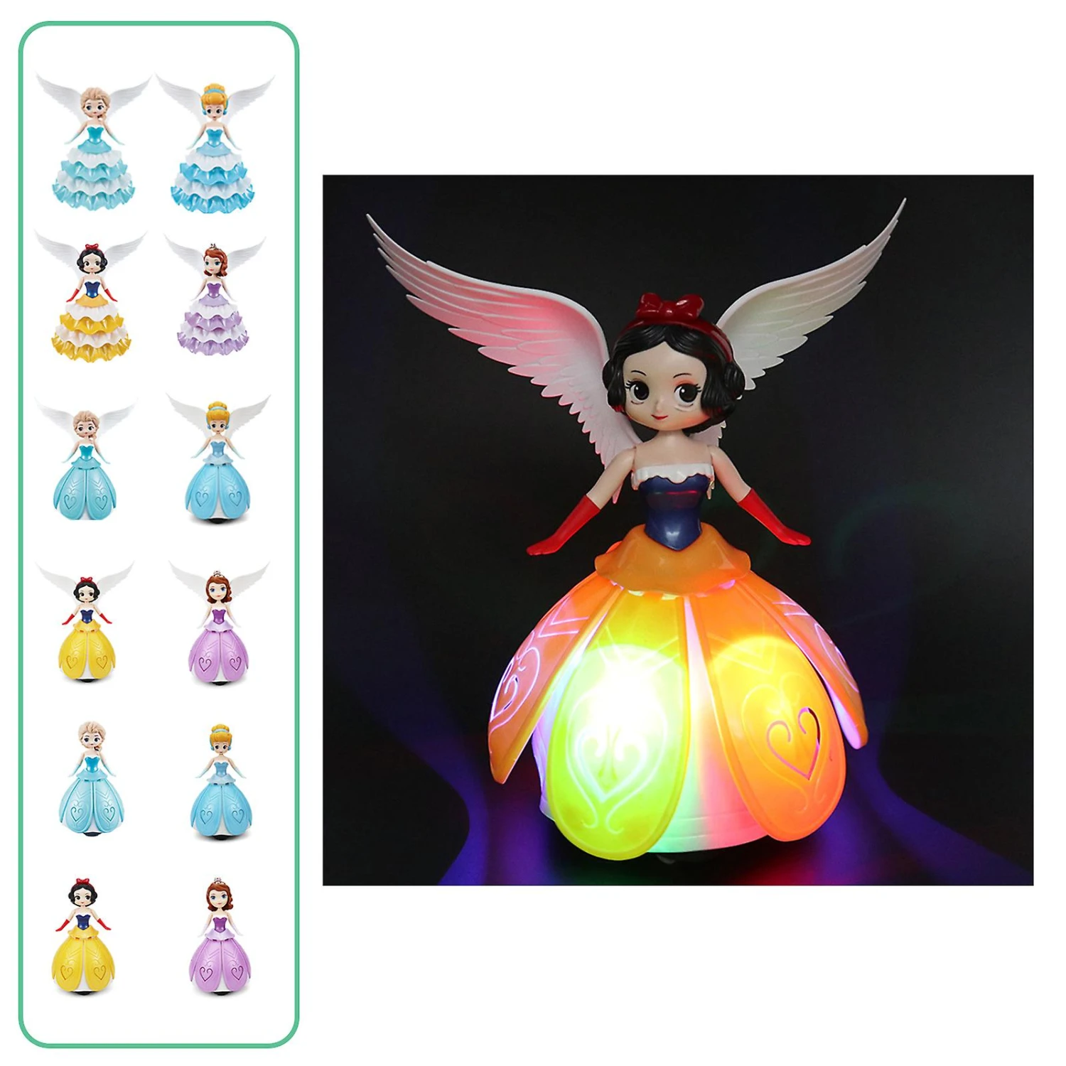 Ice Princess Toys For Kid Christmas Dancing Princess Interactive Spin Robot Toys 5 Ice Princess Toys For Kid Christmas Dancing Princess Interactive Spin Robot Toys - Billede 5