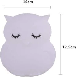 Children's Night Light, Cute Silicone Owl LED Night Light Color Changing/Battery Powered/Touch Dimmable, Ideal Christmas/Birthday Gift For ChildIrisfr -Schmidt Butik 1162815904 max