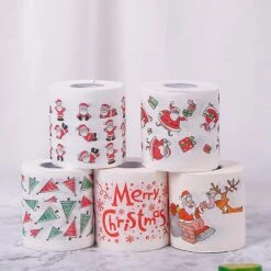 1 Roll Christmas Table Napkin Home Santa Claus Bath Toilet Roll Paper Xmas Decor Tissue A 7 1 Roll Christmas Table Napkin Home Santa Claus Bath Toilet Roll Paper Xmas Decor Tissue A -Schmidt Butik 1163840443 max