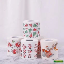 1 Roll Christmas Table Napkin Home Santa Claus Bath Toilet Roll Paper Xmas Decor Tissue A 8 1 Roll Christmas Table Napkin Home Santa Claus Bath Toilet Roll Paper Xmas Decor Tissue A -Schmidt Butik 1163840450 max