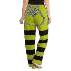 Women Christmas Green Grinch Pajamas Pants Striped Sleep Trousers Nightwear Sleepwear Xmas Loungewear Bottomsgift Jp S -Schmidt Butik 1184592096 max 1