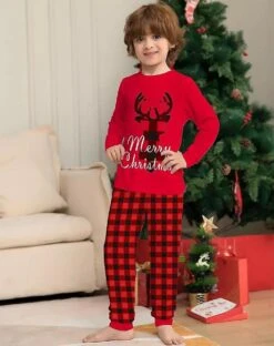 Christmas Pajamas Christmas Families Pajama Set Christmas Parent-child Clothing Style 2 Kind -Schmidt Butik 1185827357 max