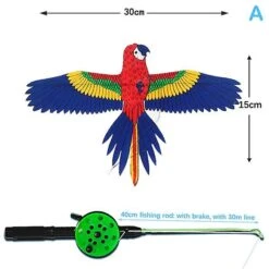 Cartoon Flying Kite Toy Cartoon With Handle Outdoor Toy Christmas Gift -Schmidt Butik 1188653584 max