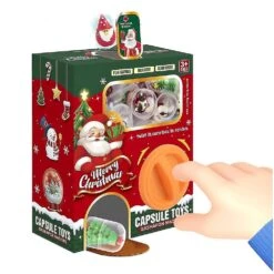 Ball Pits X'max Gift Christmas Toys Gashapon Machines With 6 Random Capsule Egg Twisting Machine Cardboard Box Surprise Blind-- -Schmidt Butik 1190506904 max