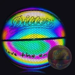 Holographic Luminous Reflective Basketball Christmas Gift, Basketball Reflective Outdoor Products Ho -Schmidt Butik 1190744392 max