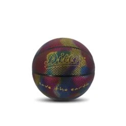 Holographic Luminous Reflective Basketball Christmas Gift, Basketball Reflective Outdoor Products Ho