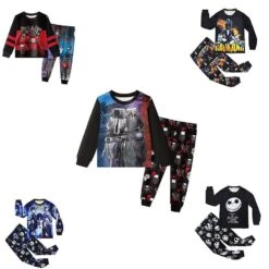 Kids Skibidi Toilet Pyjamas Set Full Sleeve Pjs Christmas Gifts For Boy Children 110cm Red -Schmidt Butik 1193377006 max