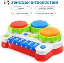 Baby Toy Christmas Gift Musical Toy Music Instrument Pianos And Keyboards For Small