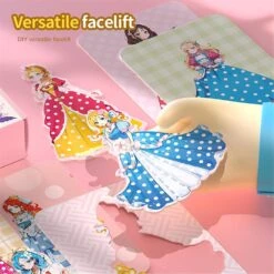 Puzzle Puncture Painting With 12 Princess Board - Fabric Poking Art & Crafts Diy Birthday Christmas Gifts For Kids Girls 7 Puzzle Puncture Painting With 12 Princess Board - Fabric Poking Art & Crafts Diy Birthday Christmas Gifts For Kids Girls -Schmidt Butik 1217286518 max