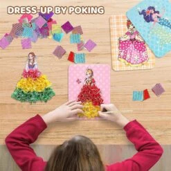 Puzzle Puncture Painting With 12 Princess Board - Fabric Poking Art & Crafts Diy Birthday Christmas Gifts For Kids Girls 9 Puzzle Puncture Painting With 12 Princess Board - Fabric Poking Art & Crafts Diy Birthday Christmas Gifts For Kids Girls -Schmidt Butik 1217286525 max
