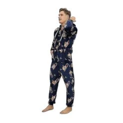 Christmas Onesies For Adults, Mens Matching Holiday Jumpsuits With Convenient Pockets L COLOR 2 -Schmidt Butik 1222783187 max