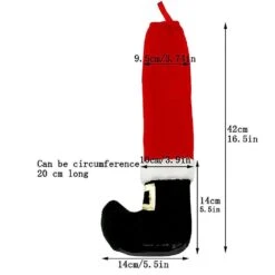 4pc Christmas Chair Leg Foot Cover Table Decoration For Party Dinner Christmas -Schmidt Butik 1237894753 max