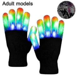 1 Pair Of Lighted Gloves Cool Toys Children's Gifts Christmas Stockings Stuffing Party Gifts -Schmidt Butik 1254412975 max