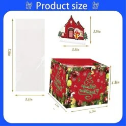 Birthday Money Box For Cash Gift Pull For Cash With Pull Out Christmas Day Card And 30pcs Transpare -Schmidt Butik 1256031615 max