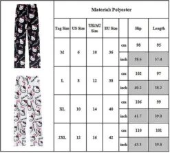 Kawaii Comfy Pyjamas Til Kvinder Pige Tegneserie Kat Overalt Print Flannel Christmas Anime Sleep Pyjamas Bukser M Rose Rød