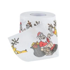 8 Rolls Christmas Pattern Series Printed Toilet Paper Printed Rolls -Schmidt Butik 1265069562 max